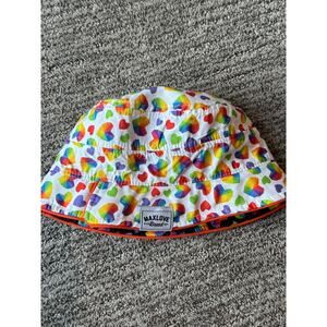 MaxLove Reversible Heart Sun Bucket Hat.  Toddler Size